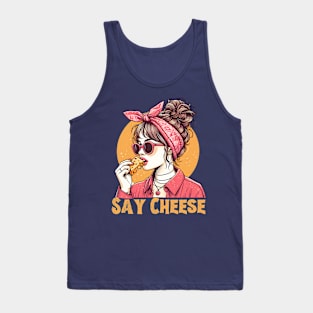 Cheese woman Tank Top